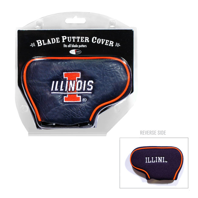 Illinois Fighting Illini Blade Putter Cover