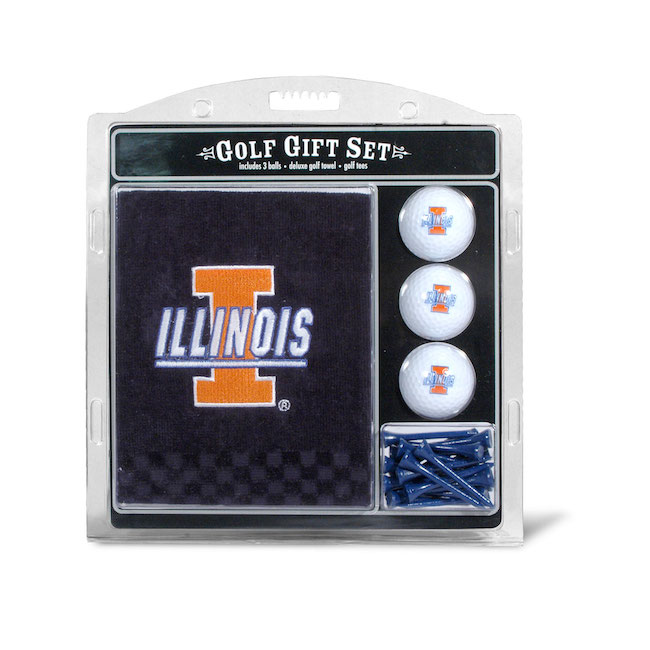 Illinois Fighting Illini Premium Golf Gift Set