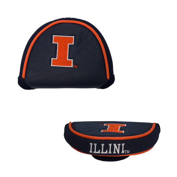 Illinois Fighting Illini Mallet Putter Cover