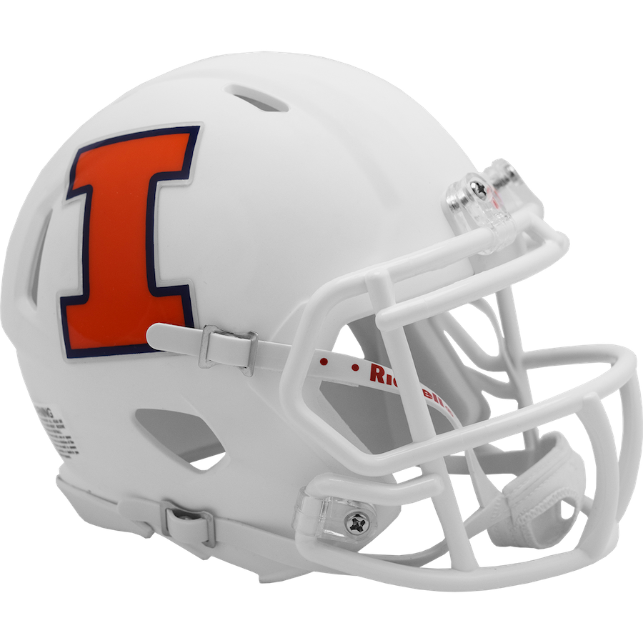 Illinois Fighting Illini NCAA Mini SPEED Helmet by Riddell