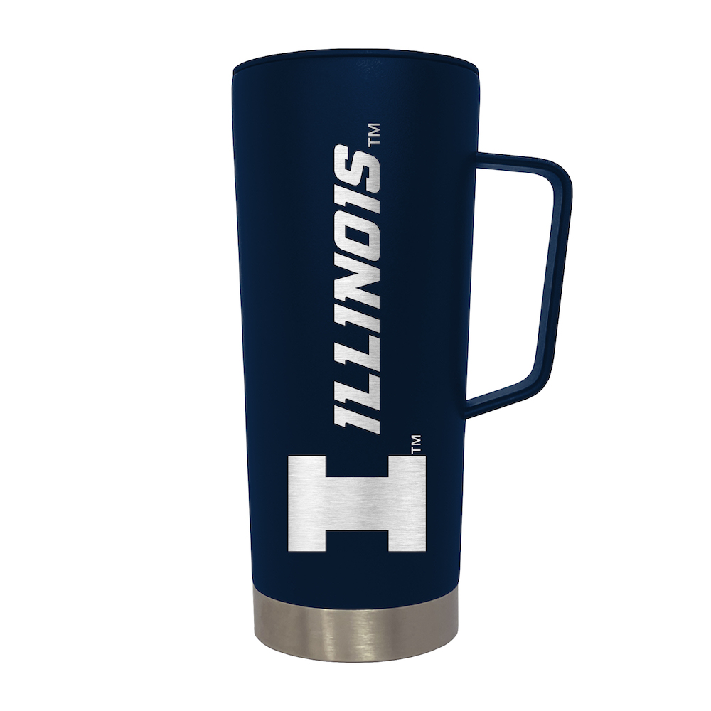 Illinois Fighting Illini 18 oz ROADIE Tumbler With Handle