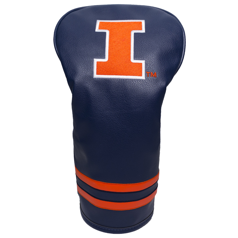 Illinois Fighting Illini Vintage Driver Headcover