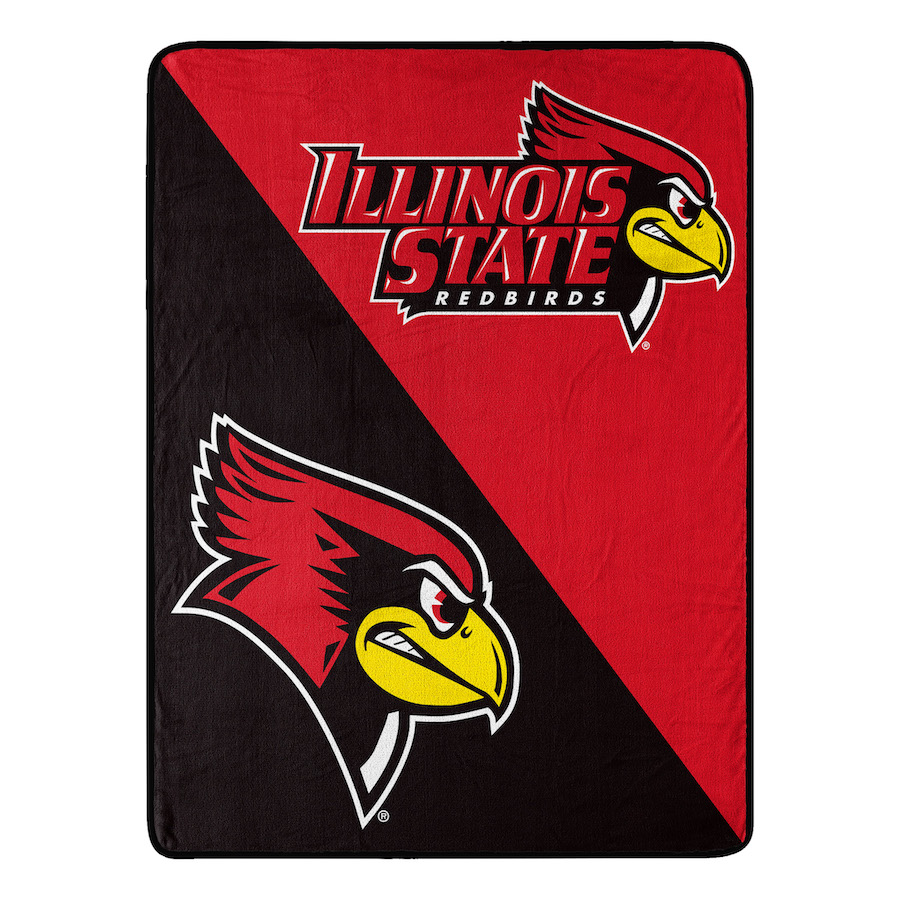 Illinois State Redbirds Micro Raschel 50 x 60 Team Blanket