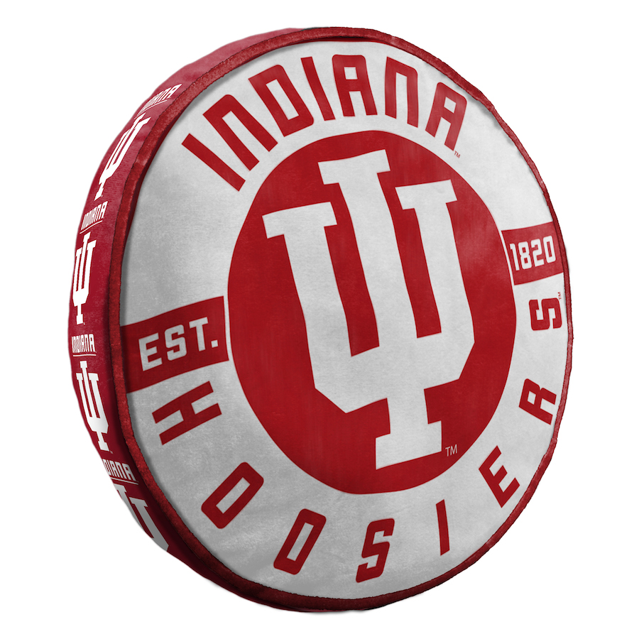 Indiana Hoosiers Travel Cloud Pillow - 15 inch