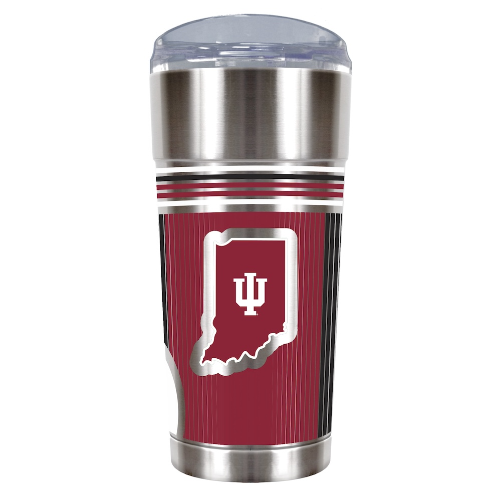 Indiana Hoosiers COOL VIBES 24 oz Eagle Travel Tumbler