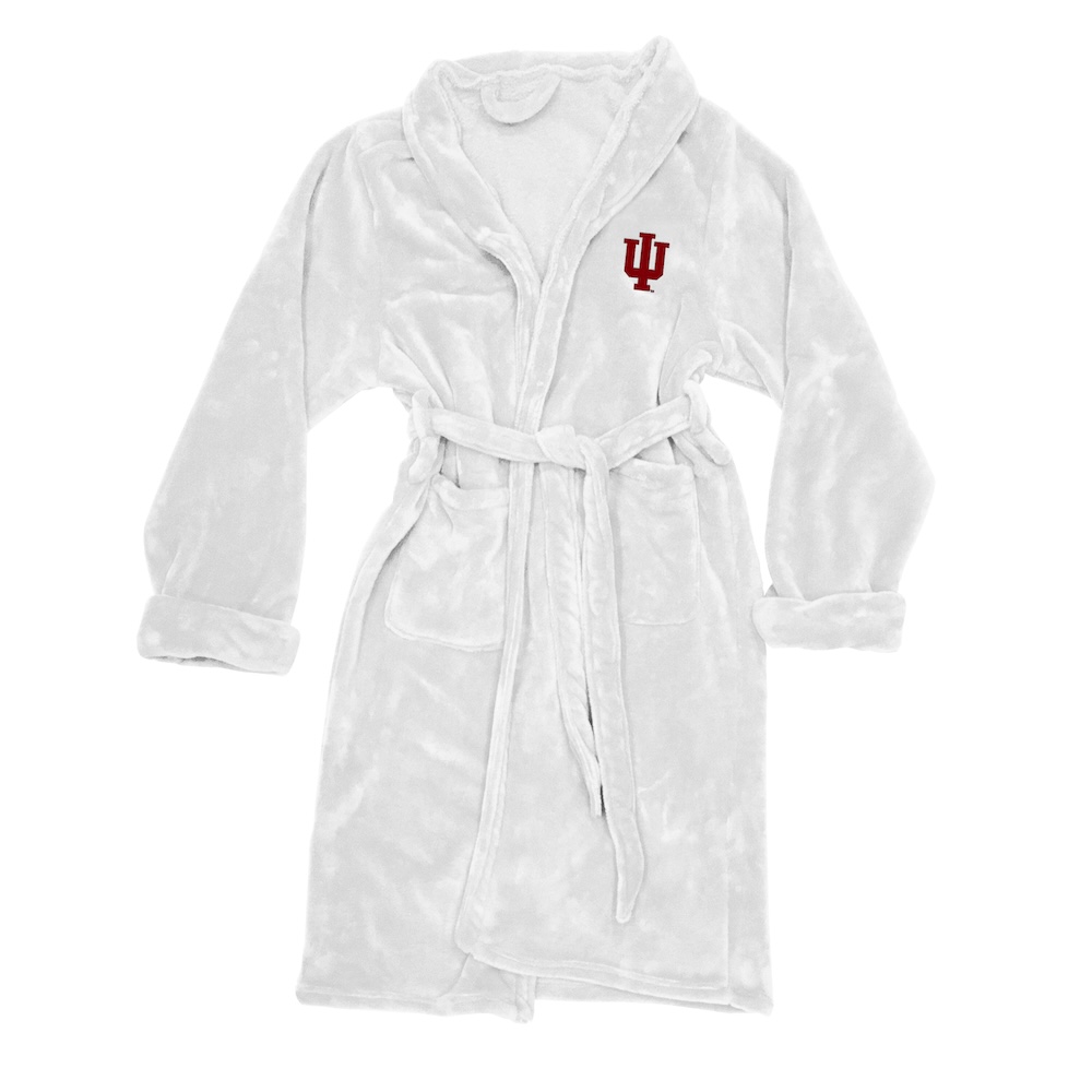 Indiana Hoosiers Mens Silk Touch Bath Robe (L/XL)