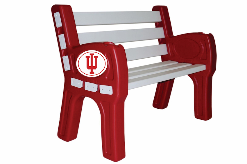 Indiana Hoosiers Park Bench