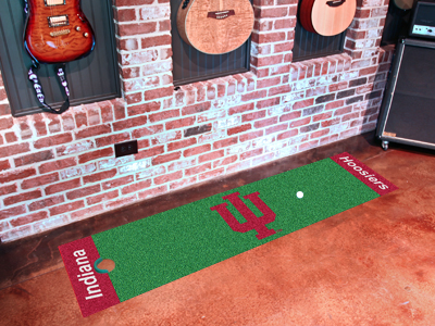 Indiana Hoosiers Putting Green Mat 18 x 72