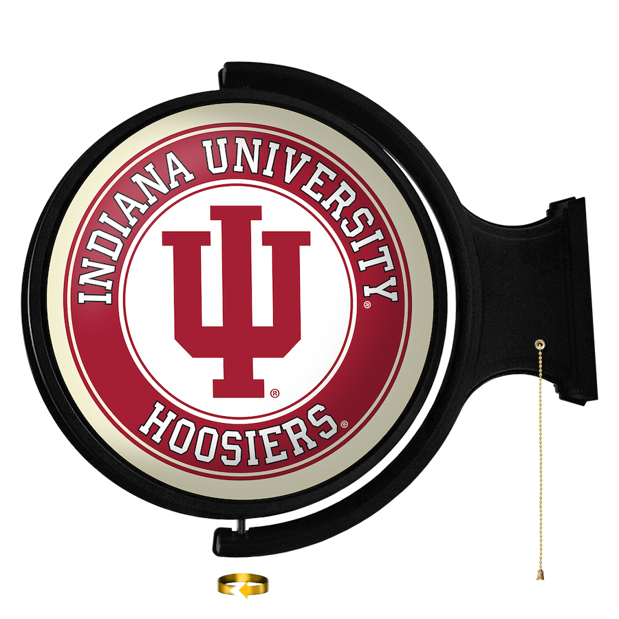 Indiana Hoosiers LED Rotating Wall Sign