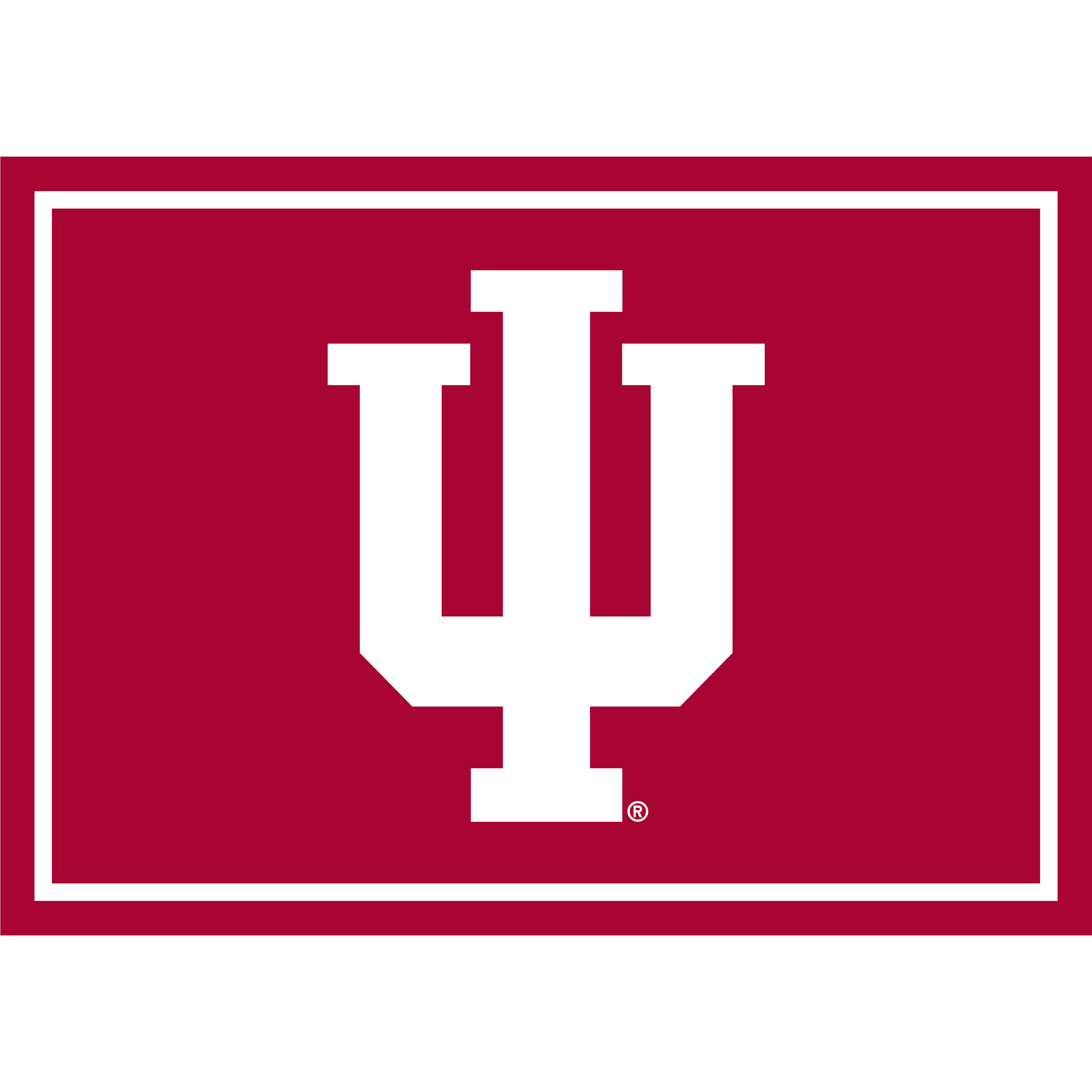 Indiana Hoosiers 6 X 8 SPIRIT Rug