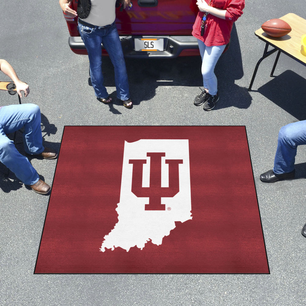 Indiana Hoosiers TAILGATER 60 x 72 Rug - Alt Logo