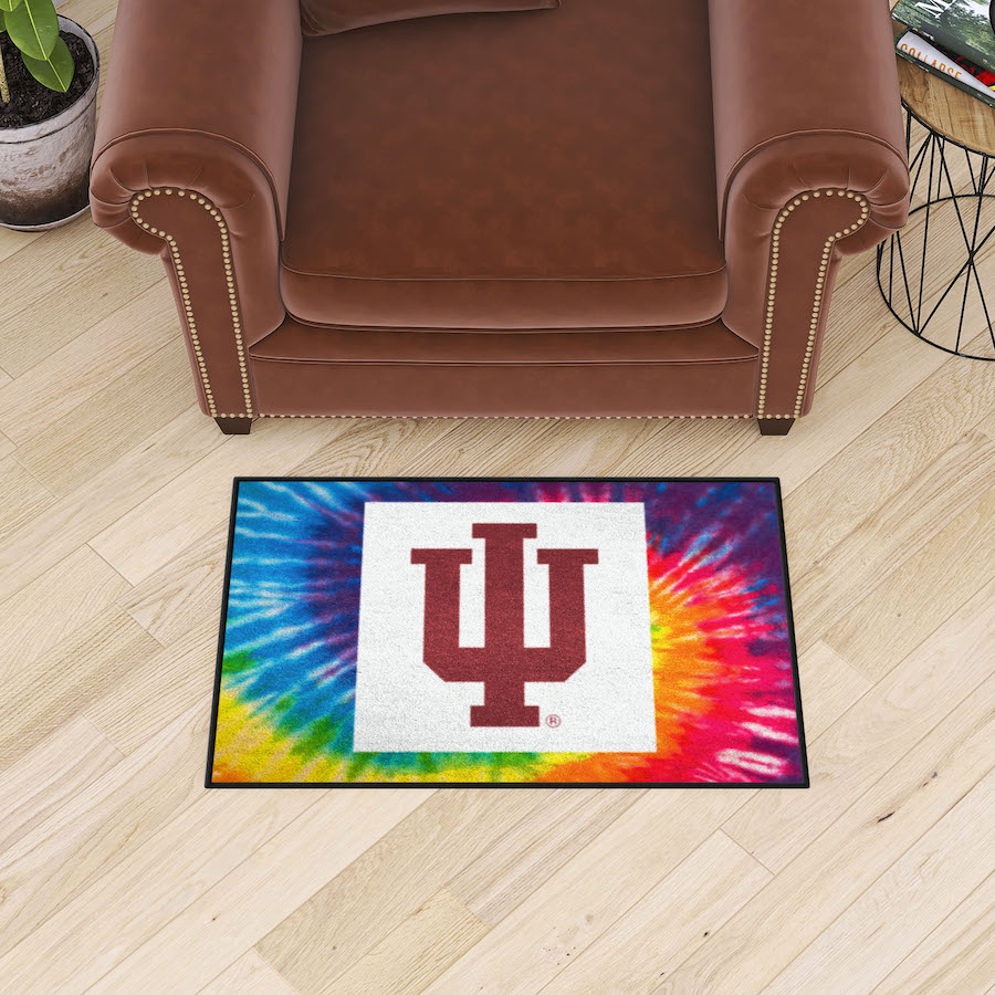 Indiana Hoosiers TIE-DIE 20 x 30 Starter Floor Mat