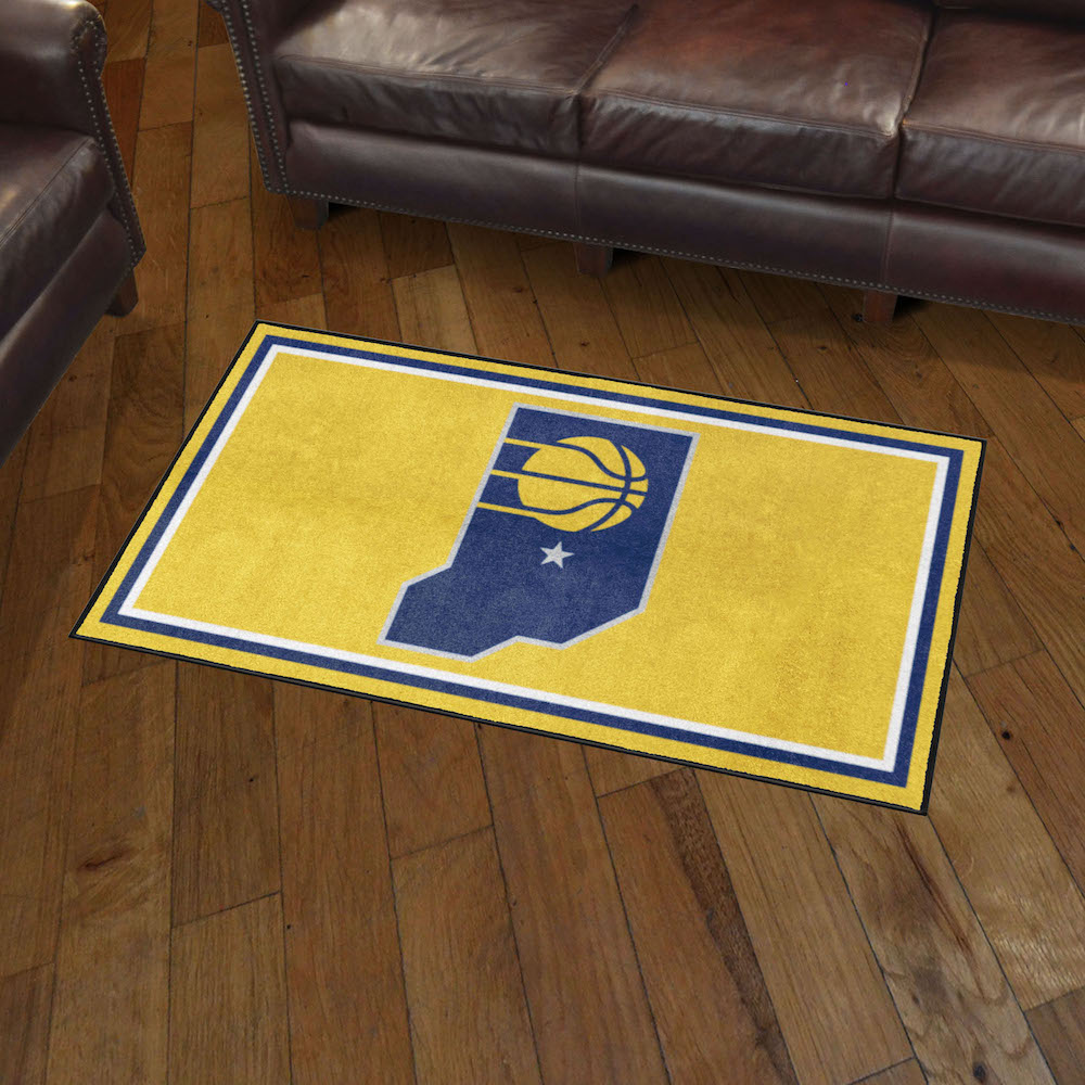 Indiana Pacers 3x5 Area Rug - 2nd Logo