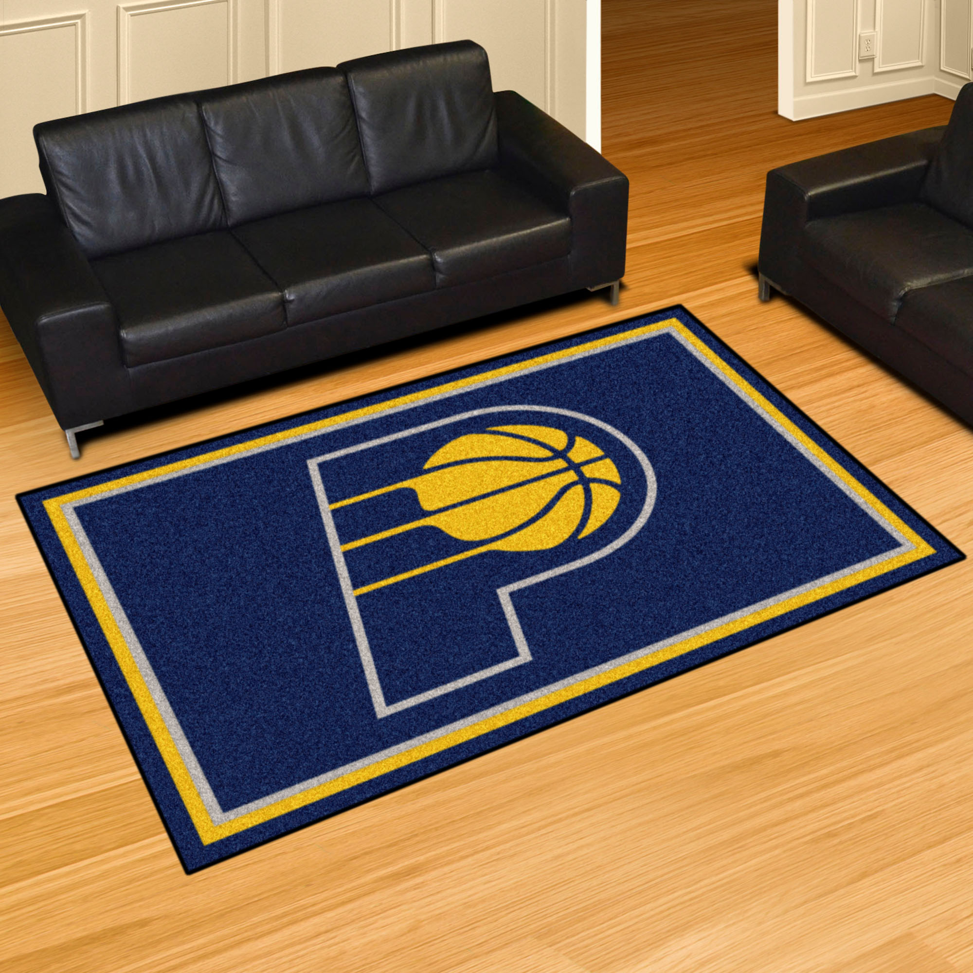 Indiana Pacers 5x8 Area Rug