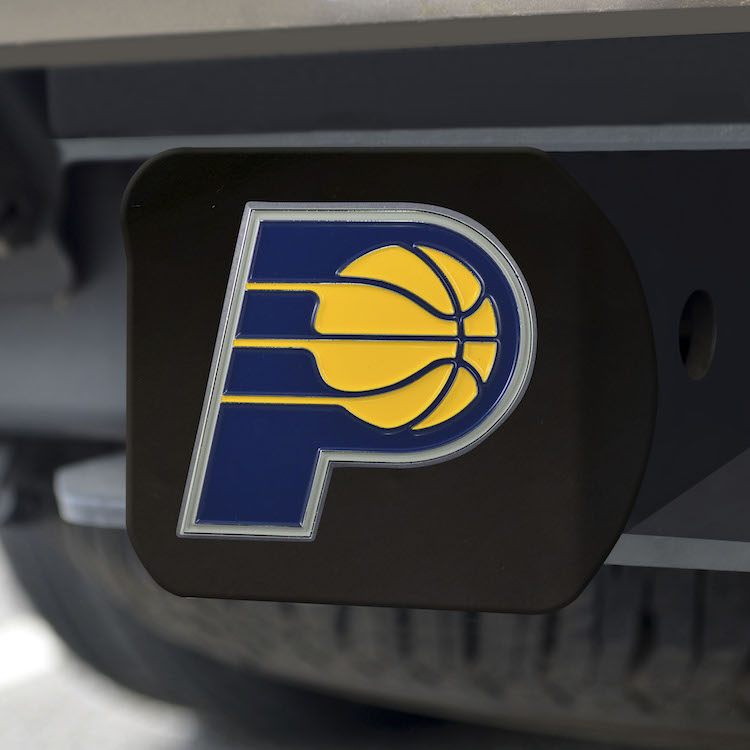 Indiana Pacers Black and Color Trailer Hitch Cover