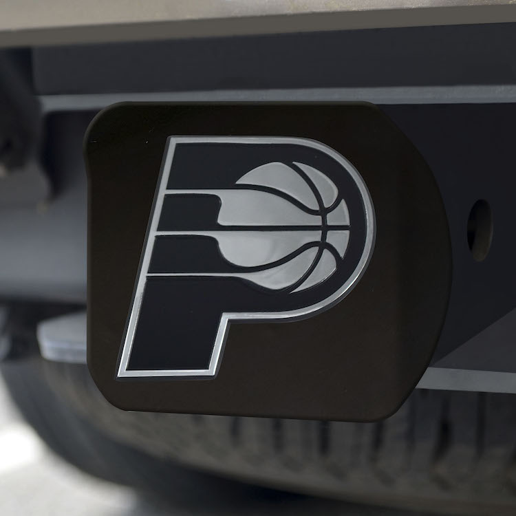 Indiana Pacers BLACK Trailer Hitch Cover