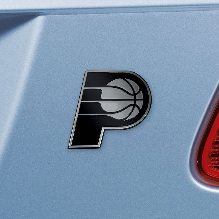Indiana Pacers Metal Auto Emblem