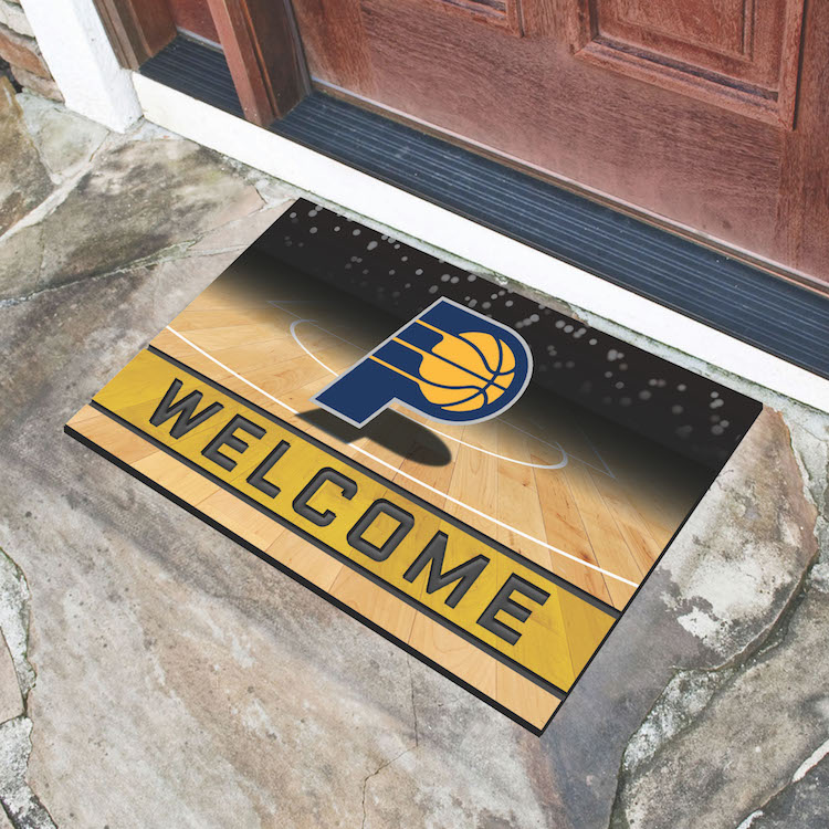 Indiana Pacers Recycled Crumb Rubber Door Mat