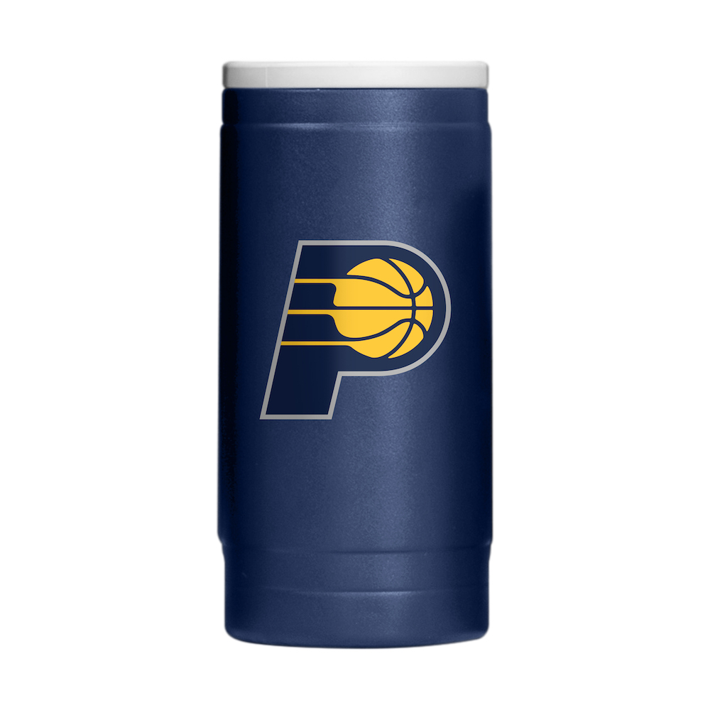 Indiana Pacers Powder Coated 12 oz. Slim Can Coolie