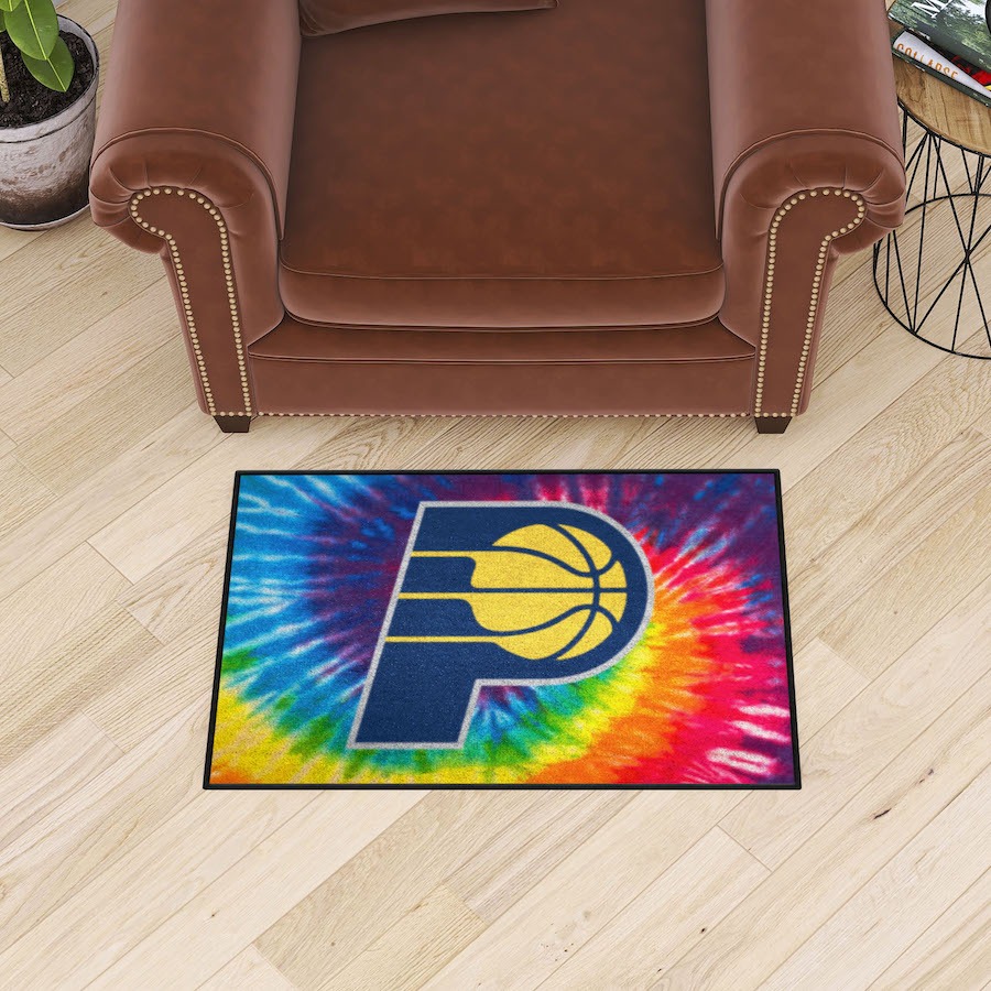 Indiana Pacers TIE-DIE 20 x 30 Starter Floor Mat