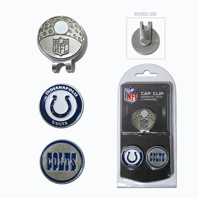 Indianapolis Colts Hat Clip With 2 Ball Markers