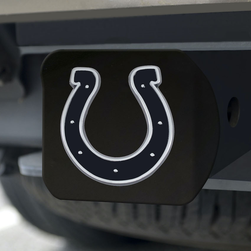 Indianapolis Colts BLACK Trailer Hitch Cover