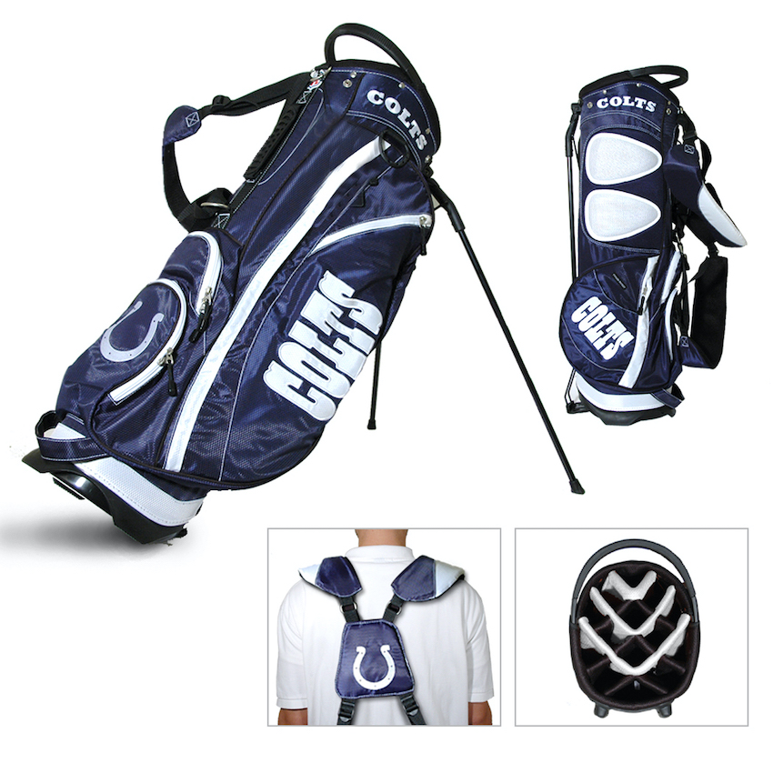 Indianapolis Colts Fairway Carry Stand Golf Bag