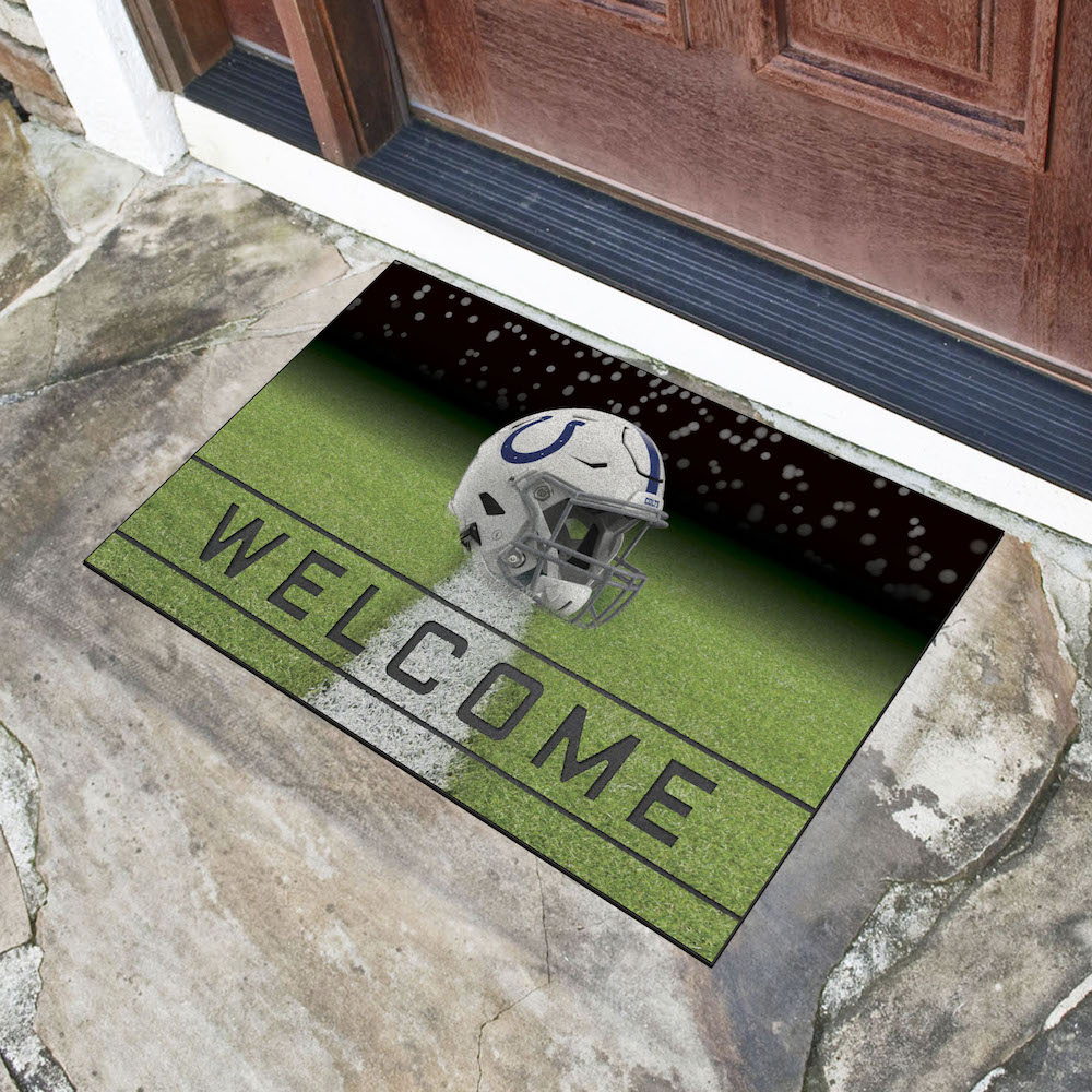 Indianapolis Colts Recycled Crumb Rubber Door Mat