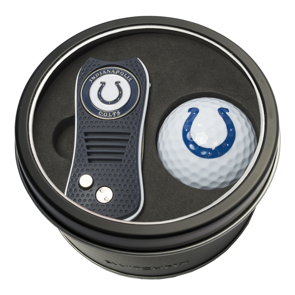 Indianapolis Colts Switchblade Divot Tool and Golf Ball Gift Pack