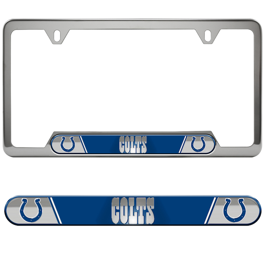 Indianapolis Colts Embossed License Plate Frame