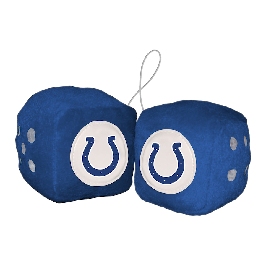 Indianapolis Colts Fuzzy Dice