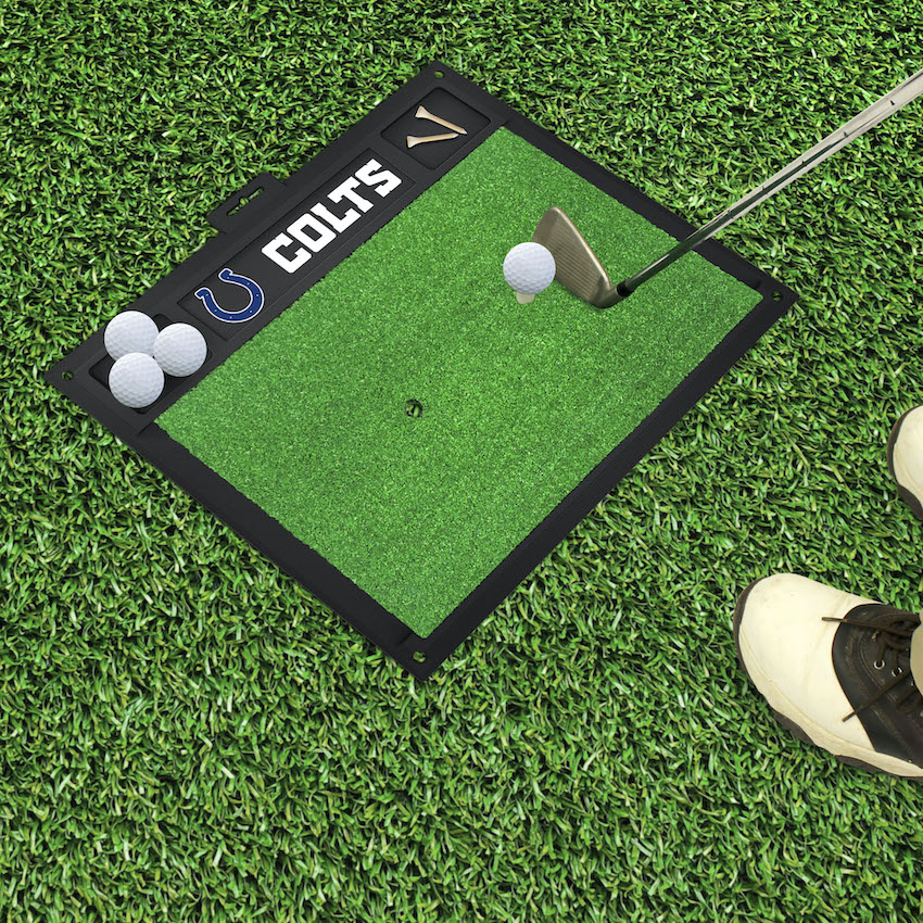 Indianapolis Colts Golf Hitting Mat