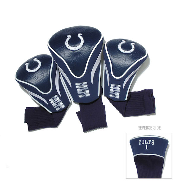 Indianapolis Colts 3 Pack Contour Headcovers