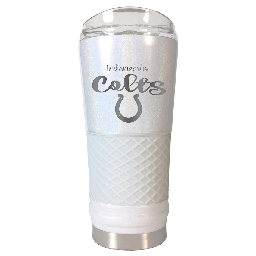 Indianapolis Colts 24 oz OPAL Draft Travel Tumbler