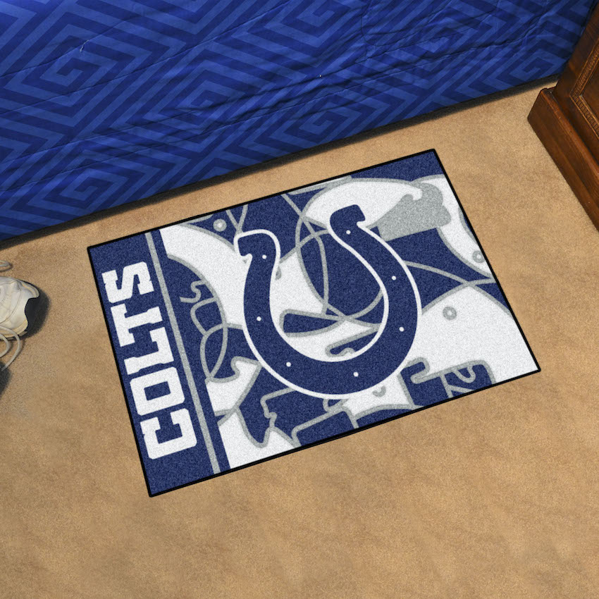 Indianapolis Colts 20 x 30 Quick Snap Starter Floor Mat