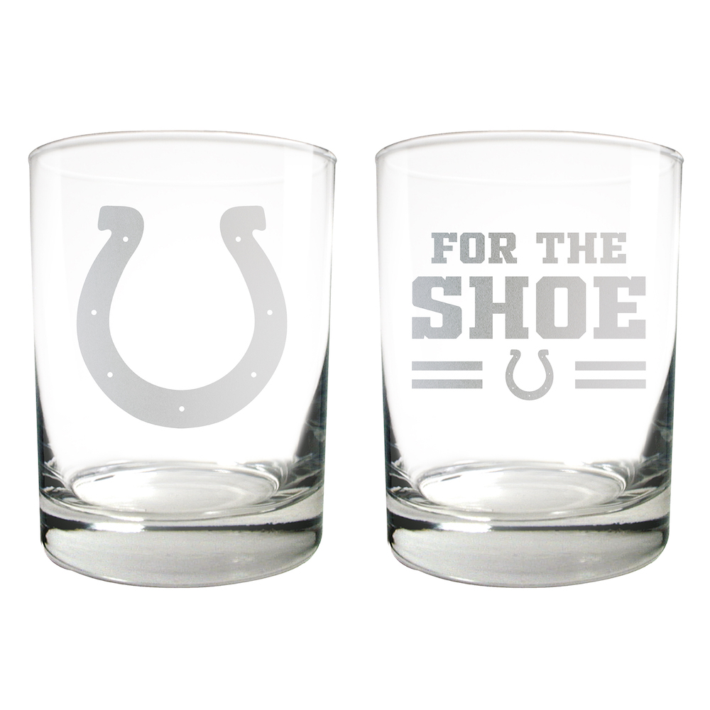 NFL Indianapolis Colts 2pc Pint Glass Set