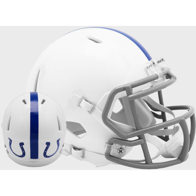 Indianapolis Colts Helmet Riddell Replica Full Size Speed Style 1956 Throwback