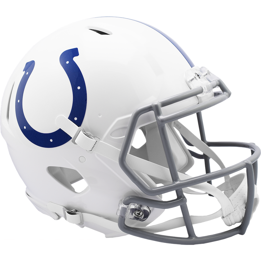 Indianapolis Colts Helmet Riddell Authentic Full Size Speed Style 2020