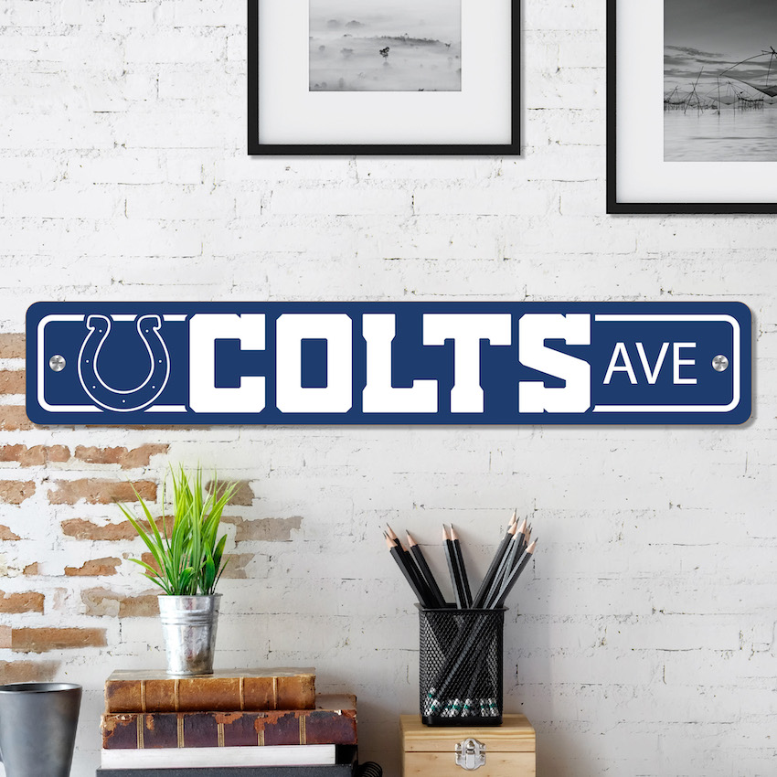 Indianapolis Colts Street Sign