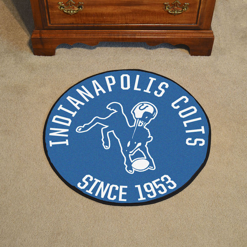 Indianapolis Colts Vintage Roundel Mat Throwback Logo