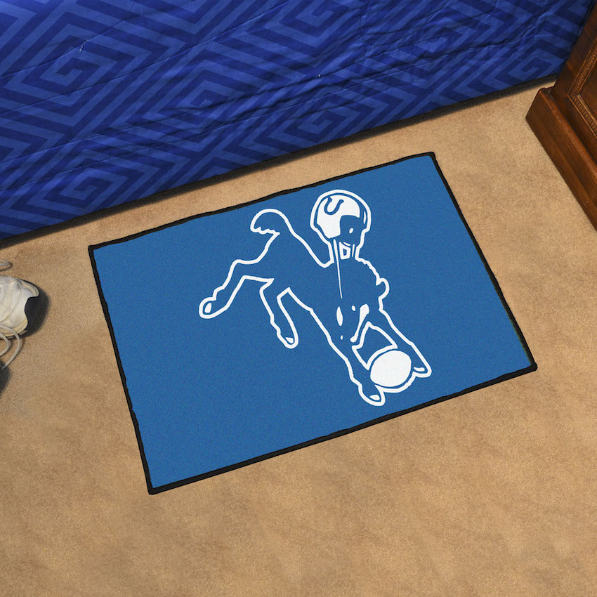 Indianapolis Colts Vintage 20 x 30 STARTER Floor Mat - Throwback Logo