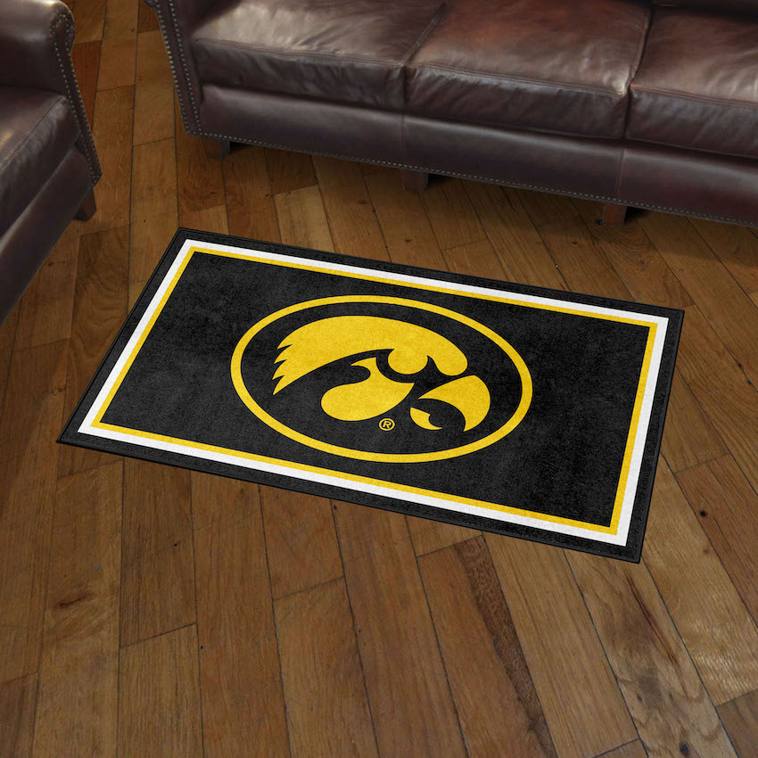 Iowa Hawkeyes 3x5 Area Rug