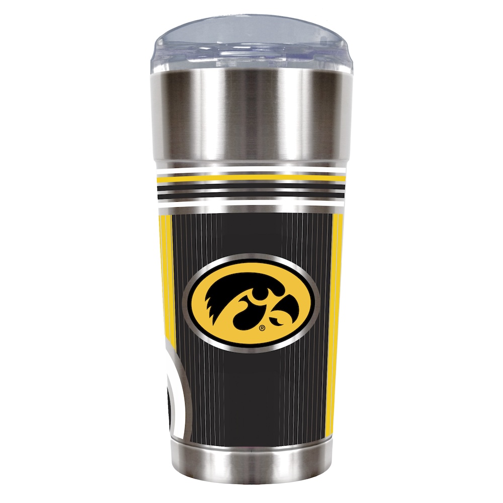 Iowa Hawkeyes COOL VIBES 24 oz Eagle Travel Tumbler