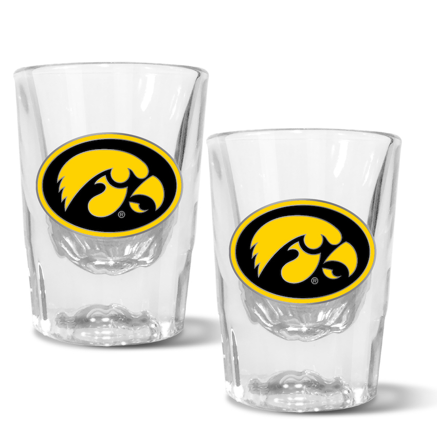 Iowa Hawkeyes 2pc Prism Shot Set