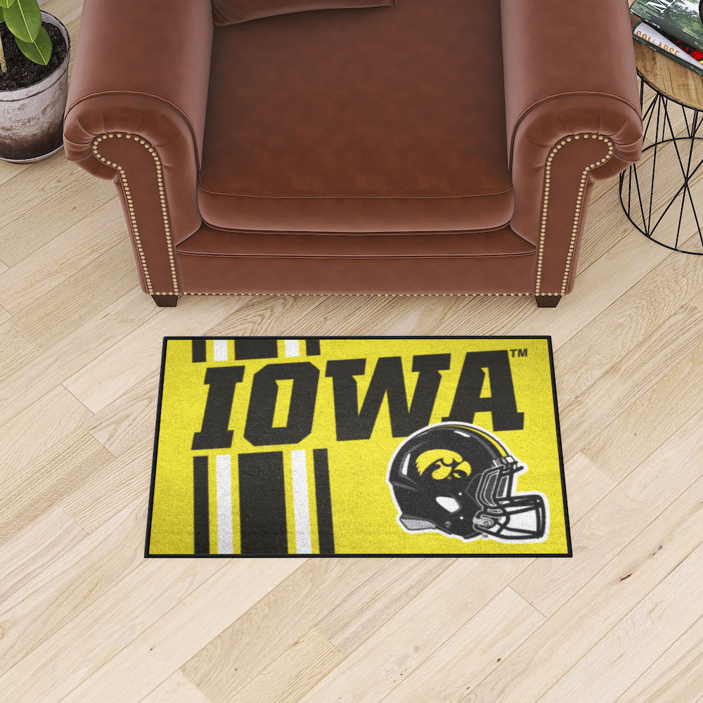 Iowa Hawkeyes 20 x 30 Alternate Uniform STARTER Floor Mat