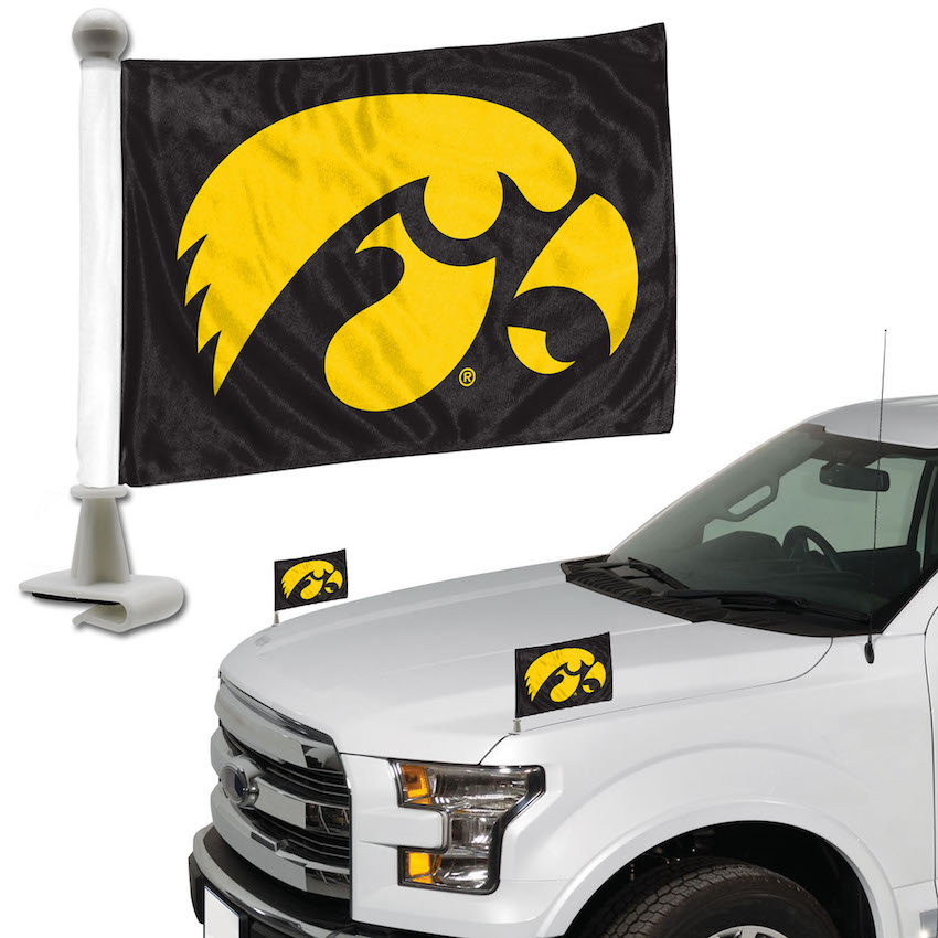 Iowa Hawkeyes Ambassador Car Flags