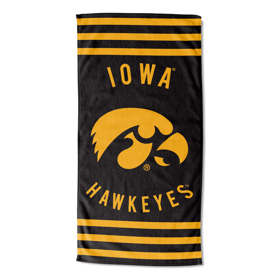 Iowa Hawkeyes Beach Towel