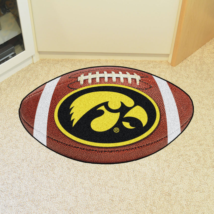 Iowa Hawkeyes 22 x 35 FOOTBALL Mat