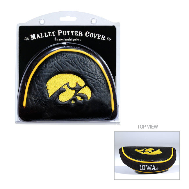 Iowa Hawkeyes Mallet Putter Cover