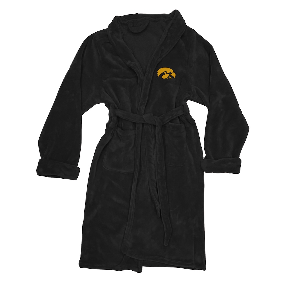 Iowa Hawkeyes Mens Silk Touch Bath Robe (L/XL)